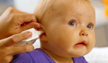 In which situation and at what age can tube placement surgery be performed on the eardrum?