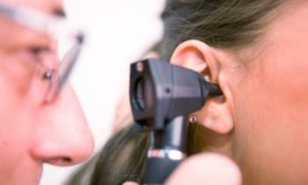 What does it mean to have calcification in the ear?